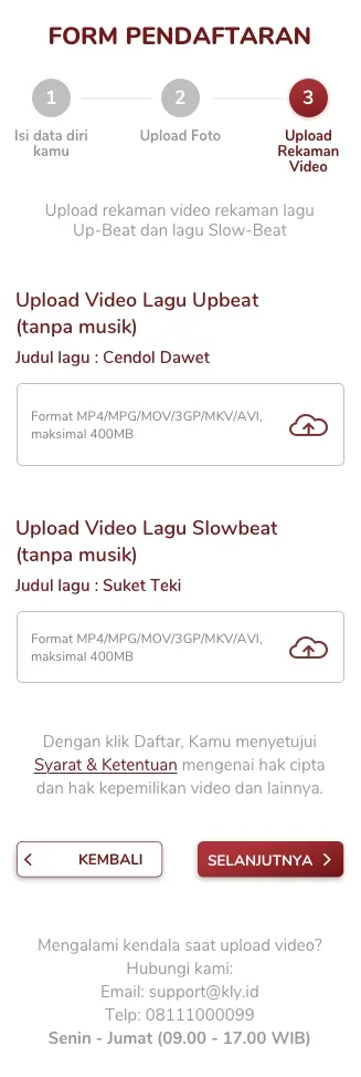 Audisi online LIDA 2020 (credit: Kapanlagi.com)