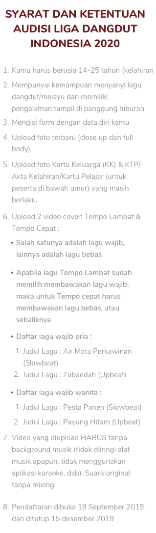 Audisi online LIDA 2020 (credit: Kapanlagi.com)