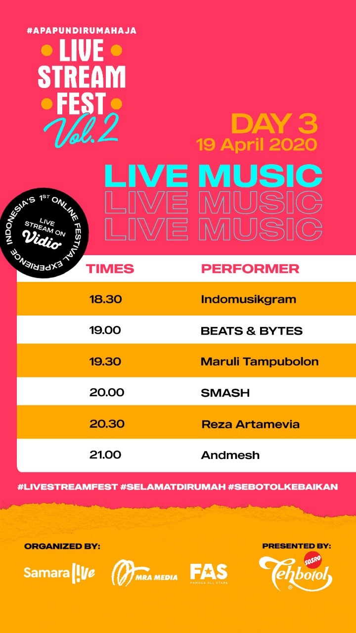 Live Stream Fest Vol.2