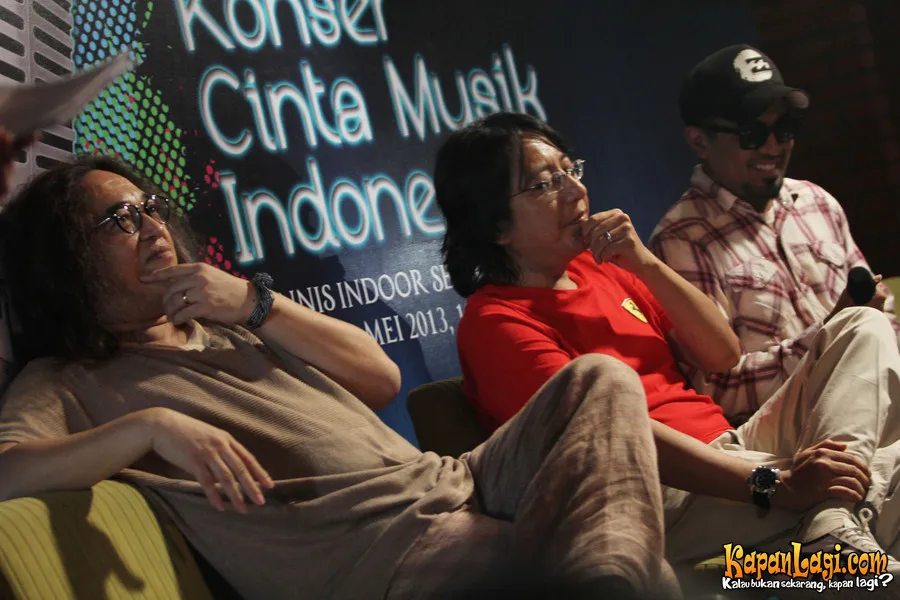 Lilo, Adi dan Glenn Fredly/@Foto: KapanLagi.com®/Busan