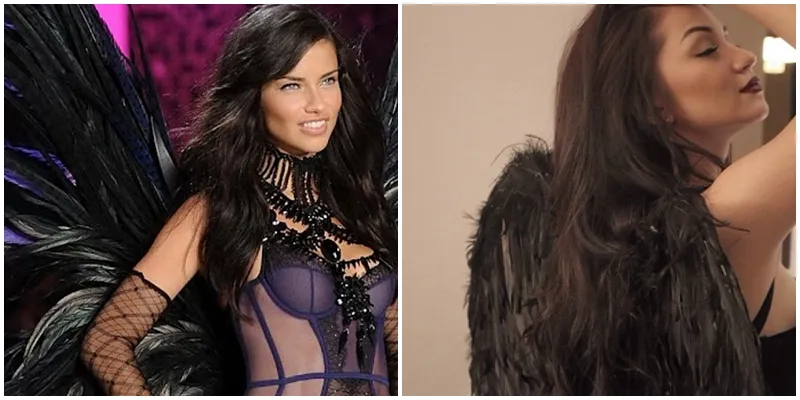 Ariel tatum mirip dengan Adriana Lima © Istimewa