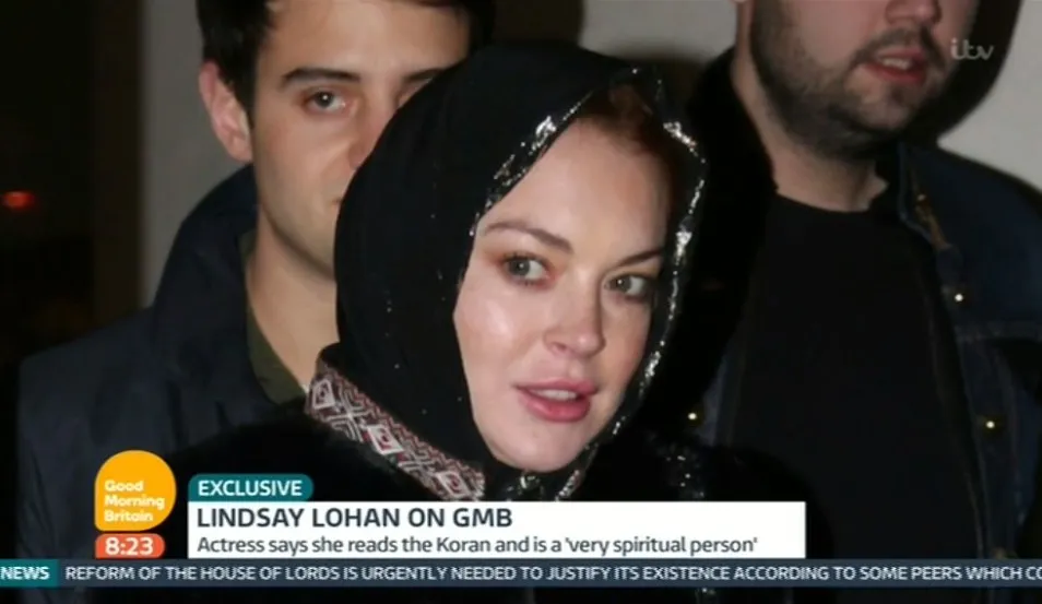 Lindsay Lohan © The Sun