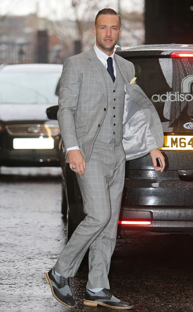 Calum, mantan kekasih Lindsay @ dailymail.co.uk