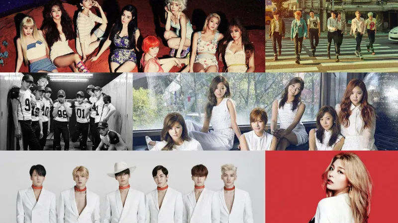 Line up penampil di KBS Gayo Daejun 2015. ©soompi.com