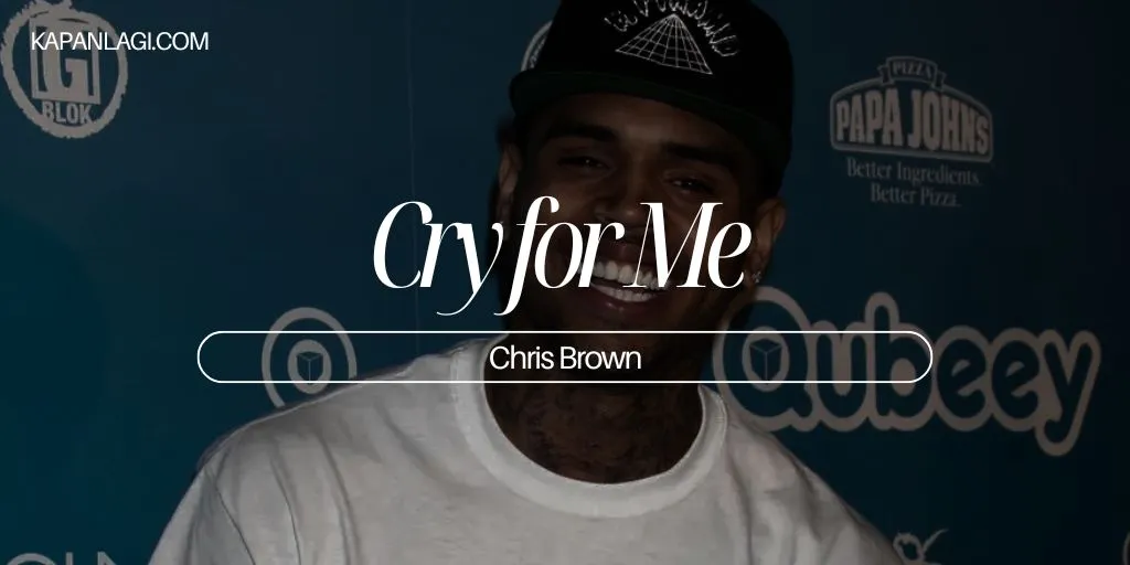 Lirik Cry for Me - Chris Brown