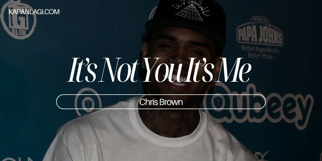 Lirik It’s Not You It’s Me - Chris Brown
