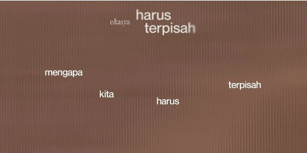 Eltasya - Harus Terpisah