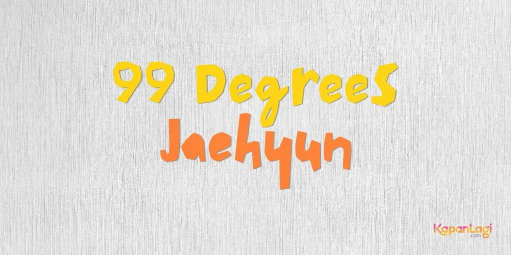 Lirik 99 Degrees - Jaehyun