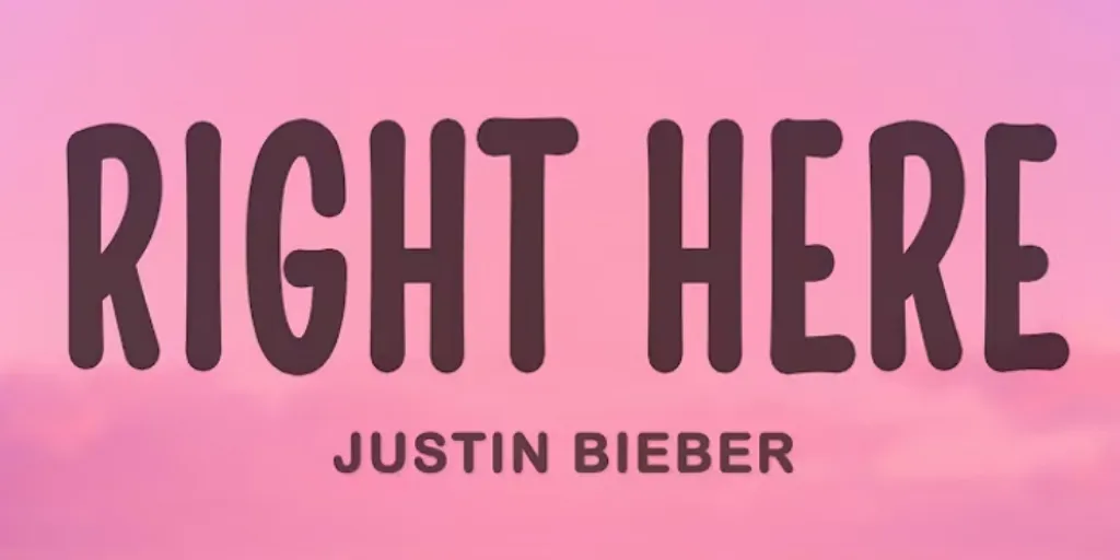Justin Bieber - Right Here (Terjemahan)