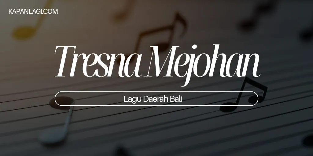 Lagu Daerah ba - Tresna Mejohan