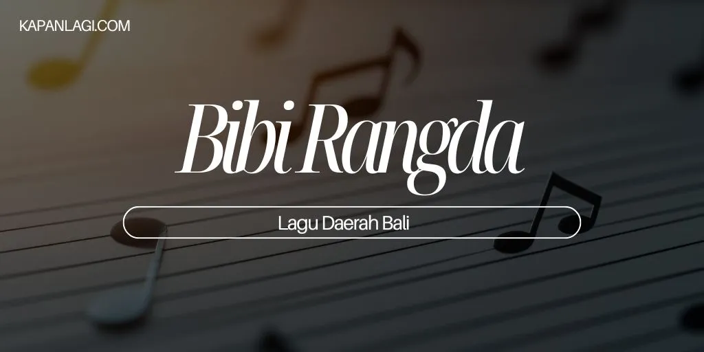 Lagu Daerah Bali - Bibi Rangda