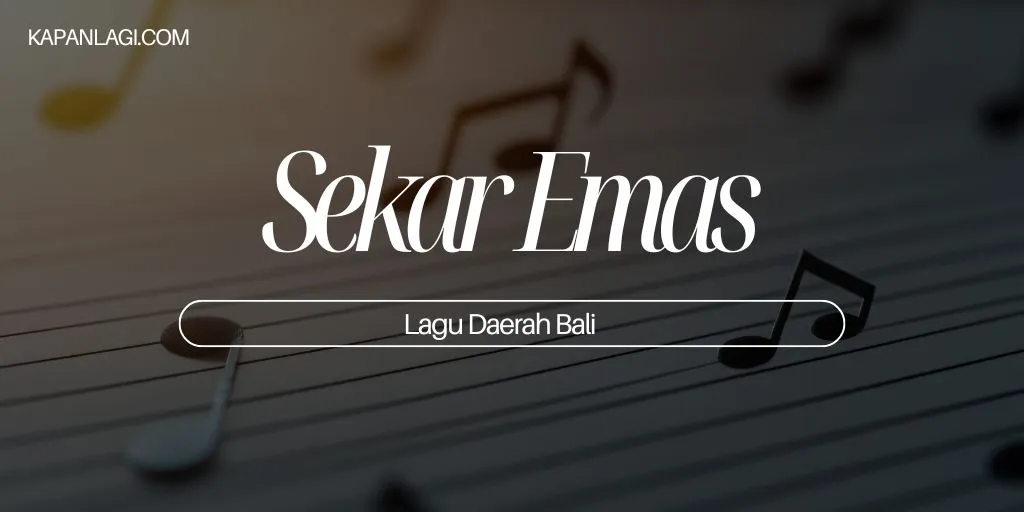 Lagu Daerah Bali - Sekar Emas