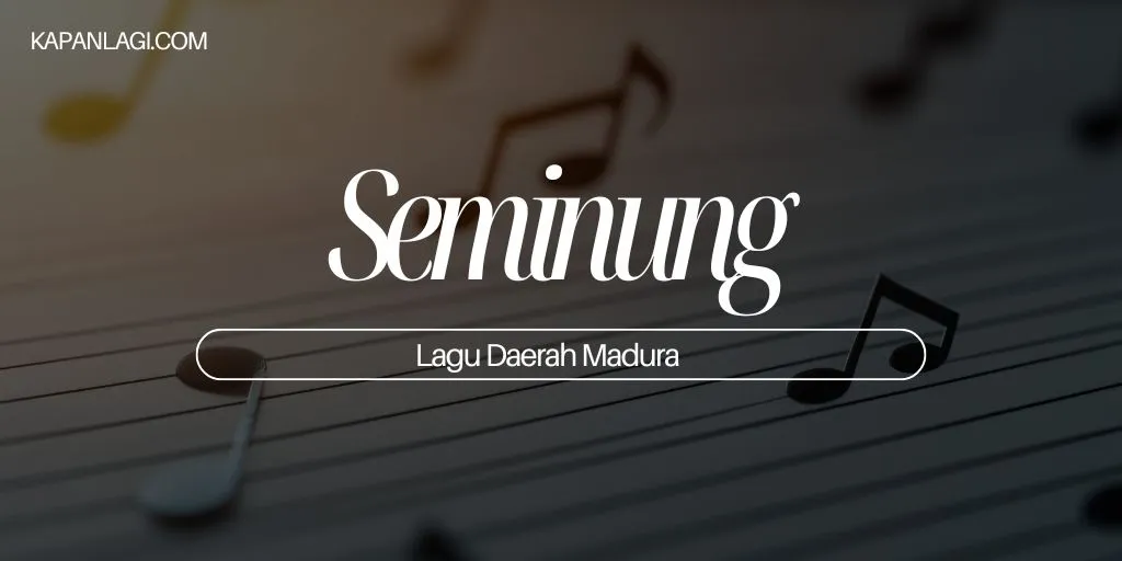 Lagu Daerah Lampung - Seminung