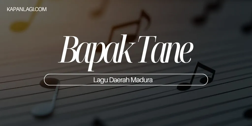 Lagu Daerah Madura - Bapak Tane