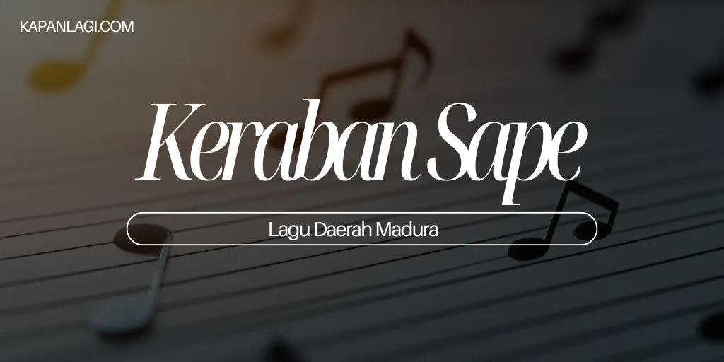 Lagu Daerah Madura - Keraban Sape