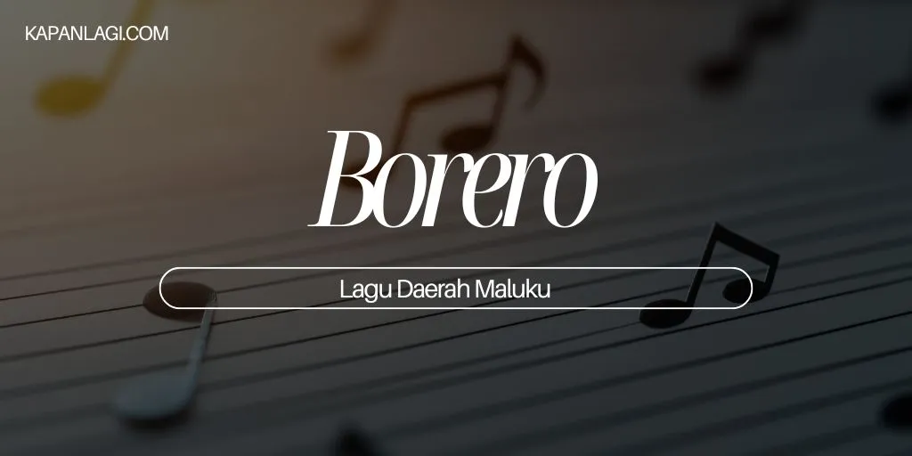 Lagu Daerah Maluku - Borero