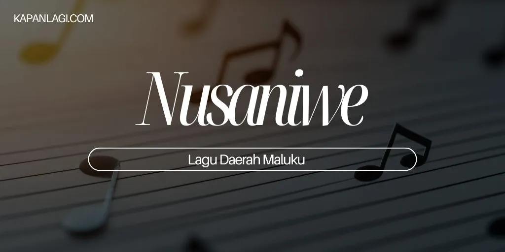 Lagu Daerah Maluku - Nusaniwe