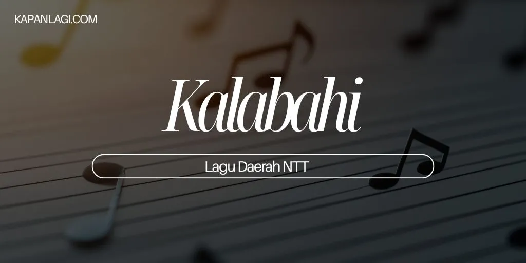 Lagu Daerah NTT - Kalabahi