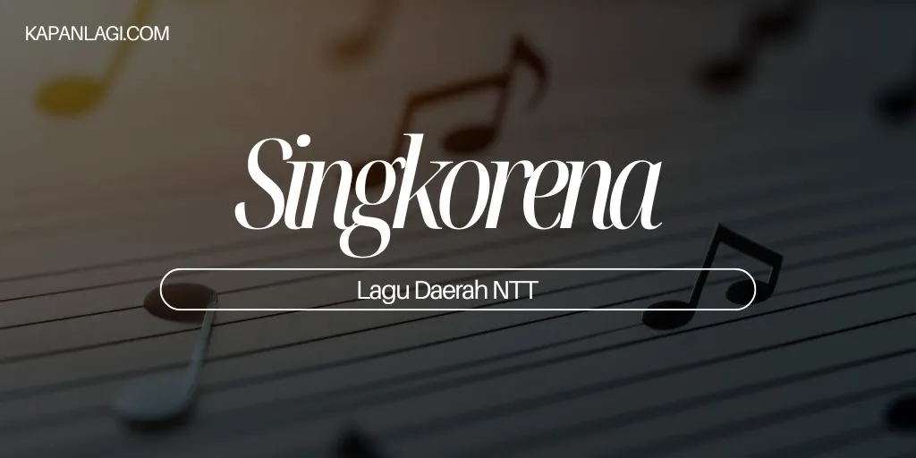 Lagu Daerah NTT - Singkorena