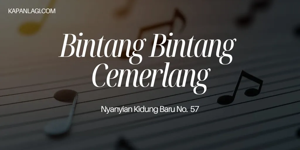 Lirik NKB 57 Bintang Bintang Cemerlang