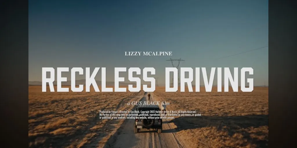 Lizzy McAlpine - reckless driving