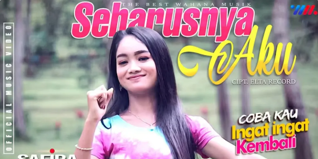 Lirik Seharusnya Aku - Safira Inema