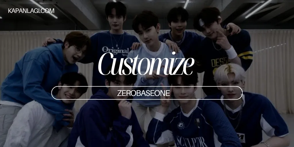Lirik Customize - ZEROBASEONE