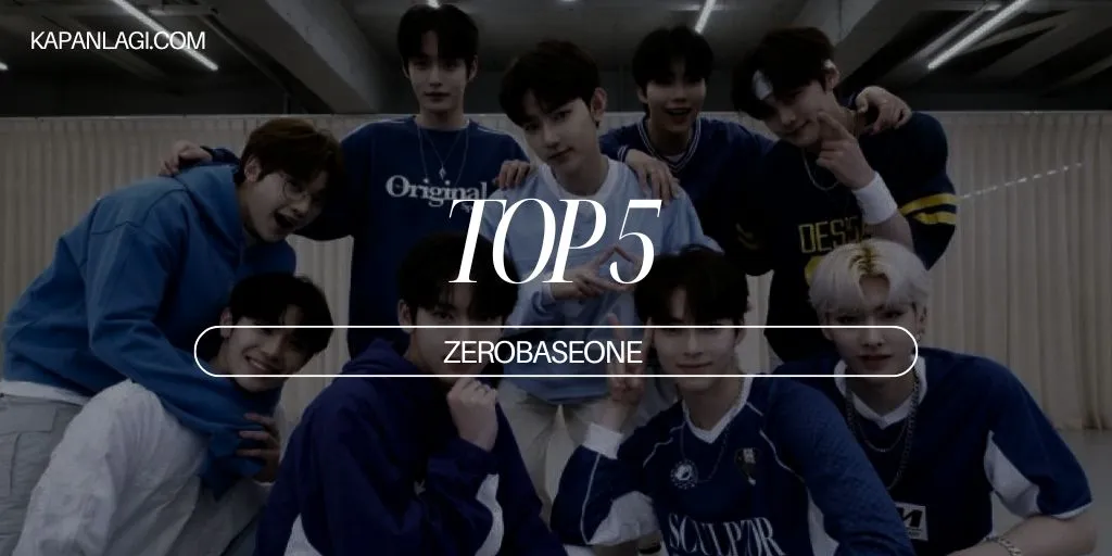 Lirik TOP 5 - ZEROBASEONE