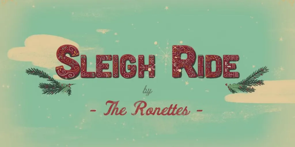 The Ronettes - Sleigh Ride