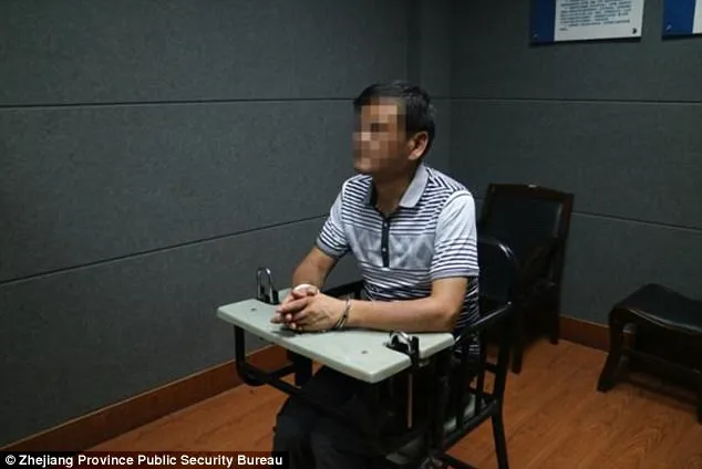 Liu Yongbiao, pelaku pembunuhan yang baru ketahuan usai menulis novel kriminal © Daily Mail