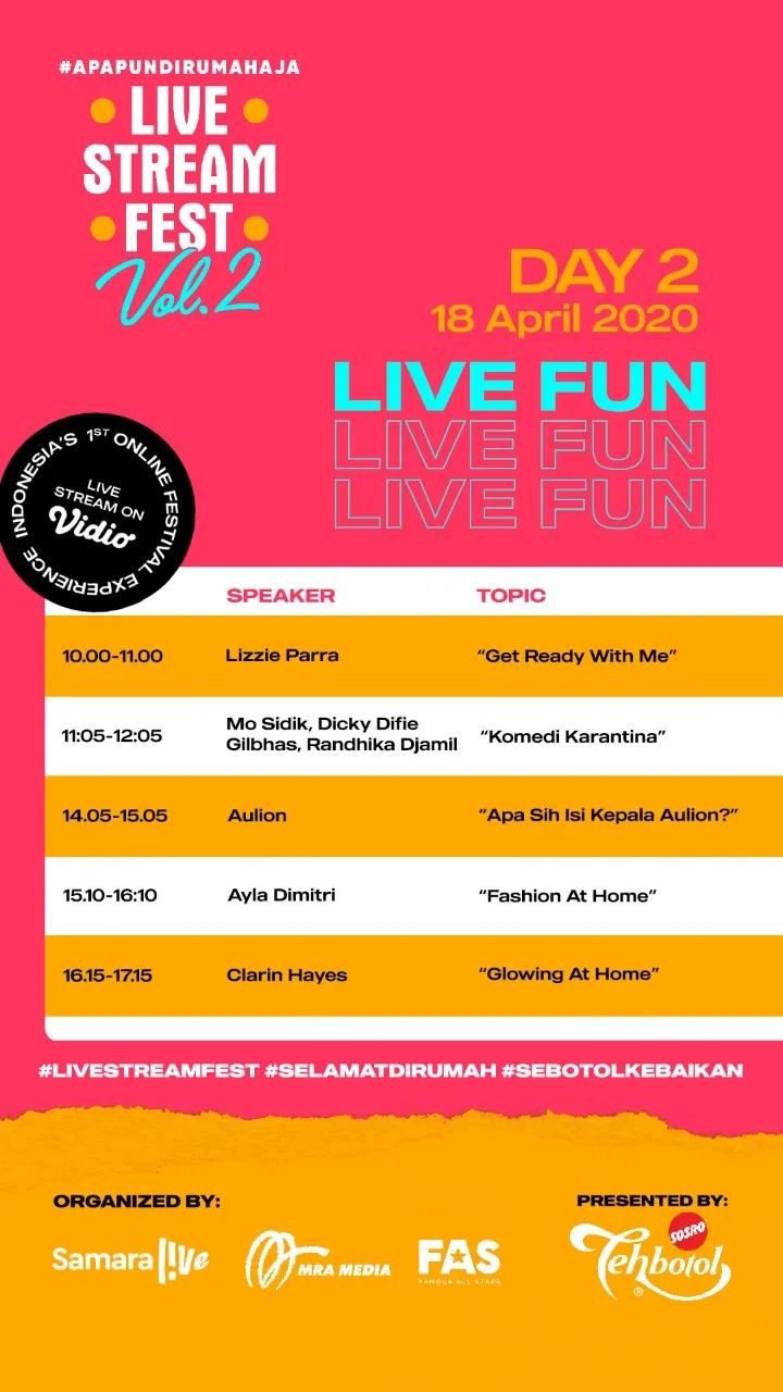 Live Stream Fest Vol.2