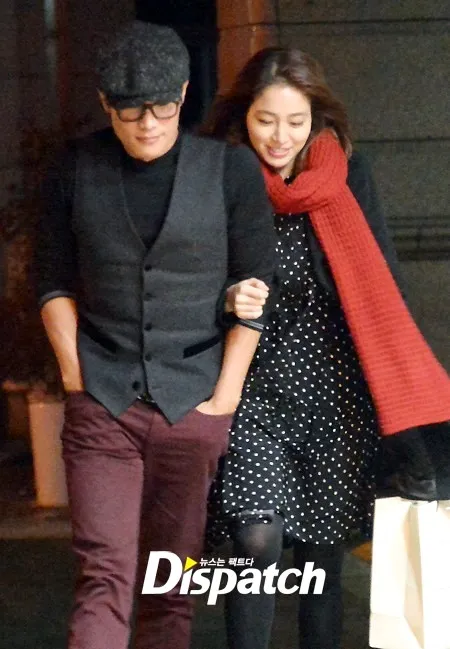 Lee Byung Heon - Lee Min Jung ©Dispatch