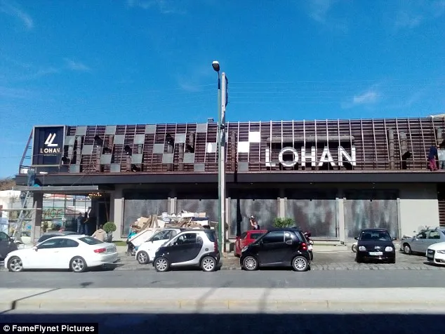 Klub Malam Baru Milik Lohan © Daily Mail