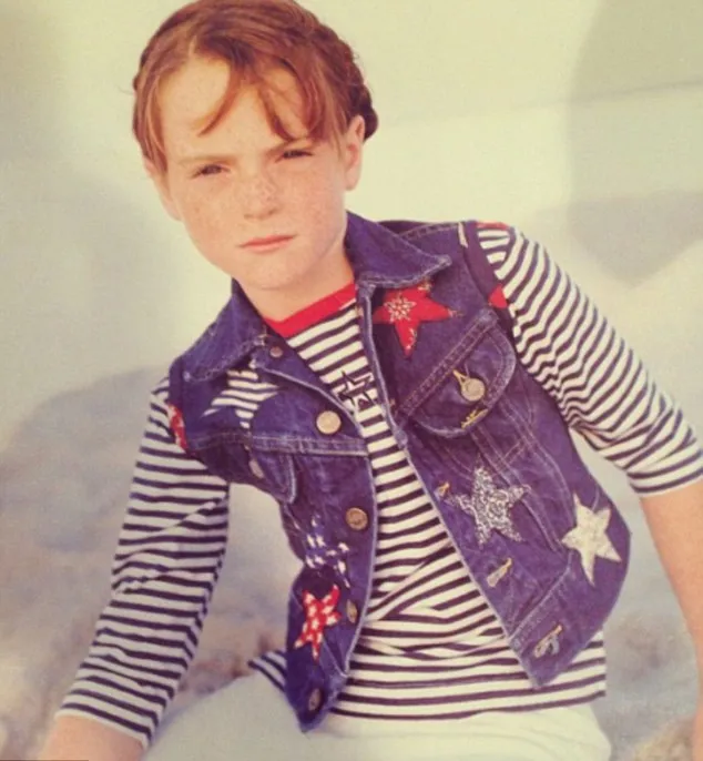 Lindsay Lohan kecil @ dailymail.co.uk