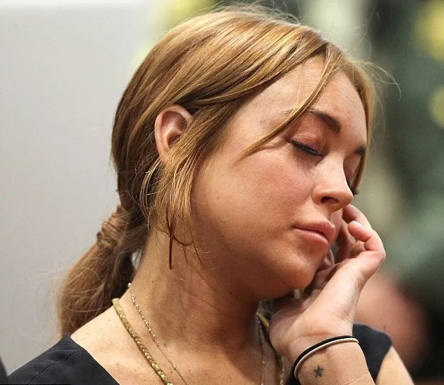 Lindsay Lohan @ dailymail.co.uk