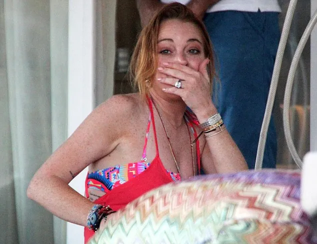 Lindsay Lohan @ dailymail.co.uk