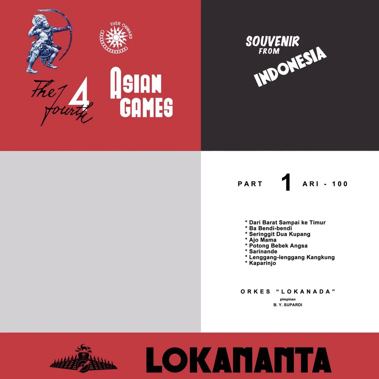 Bukan cuma digitalisasi, rilisan-rilisan Lokananta Records pun kini mulai didistribusikan lebih luas lewat digital store © Lokananta Records