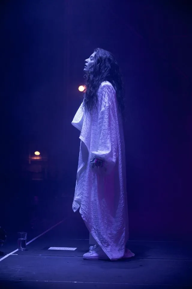 Lorde saat tampil di New York © Lorde Official Facebook