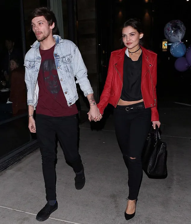 Louis dan Danielle kencan romantis © dailymail.co.uk