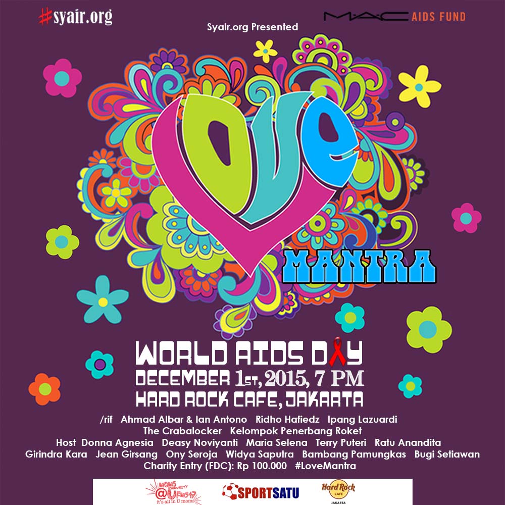 Konser Love Mantra ajak orang-orang untuk lebih peduli dengan sesama © Syair.org
