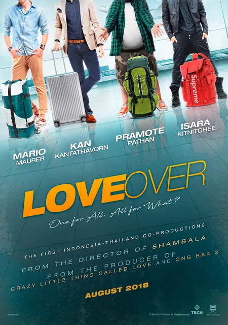 Poster film LOVE OVER. Credit: Nation Pictures