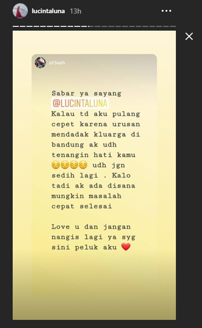 JANGAN Nangis Lagi Ya..