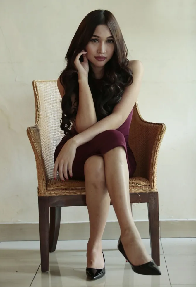 Lucinta Luna seakan lelah dengan pemberitaan miring dirinya © KapanLagi.com/Muhammad Akrom Sukarya