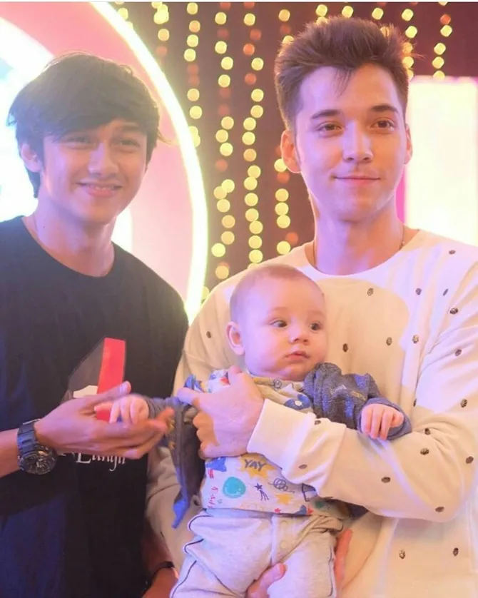 Lucio bersama Stefan William dan Caesar Hito (credit : instagram.com/stefanwilliampicture)