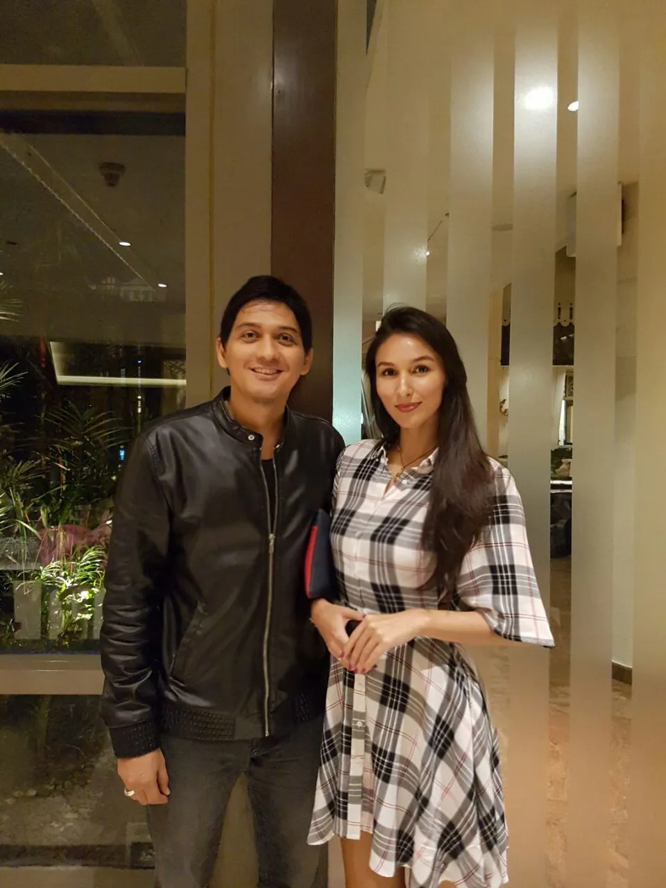 Lucky dengan temannya, Diana © KapanLagi.com®/Nuzulur Rakhmah