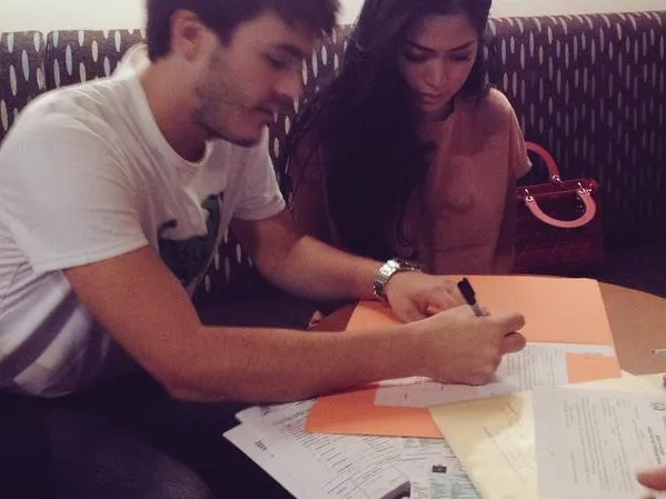 Jessica dan Ludwig sempat tinggal bersama selama 3 bulan. ©twitter Ludwig