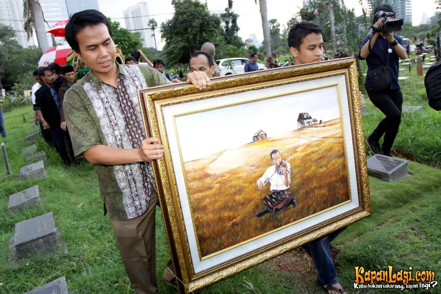 Idris Sardi meninggal kemarin, Senin (28/4) setelah menderita penyakit paru-paru. @KapanLagi.com®/Muhammad Rasyad