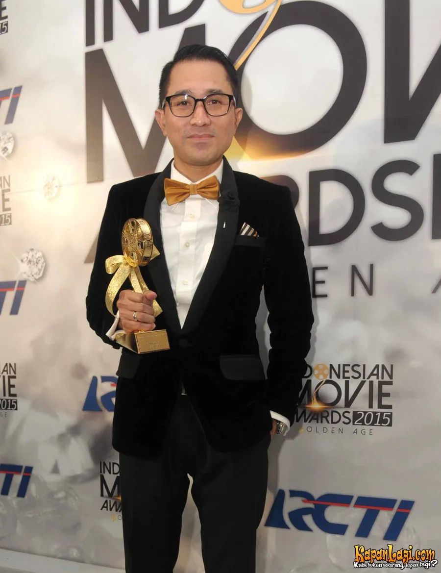 Lukman Sardi dedikasikan pialanya untuk para pejuang reformasi/©Kapanlagi.com®/Bayu Herdianto