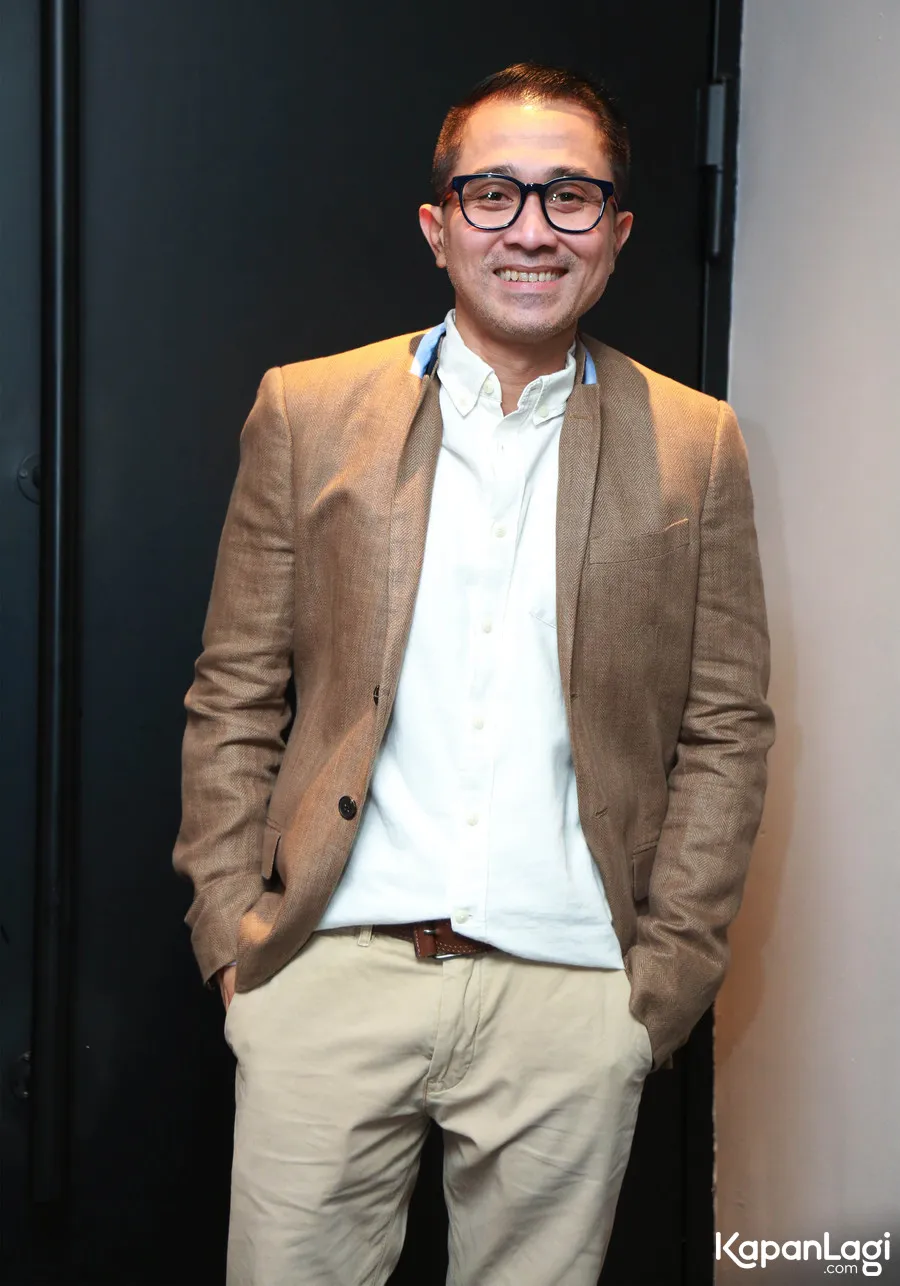 Lukman Sardi kaget dengan kematian almarhum Sys NS. cr: KapanLagi.com/Muhammad Akrom Sukarya