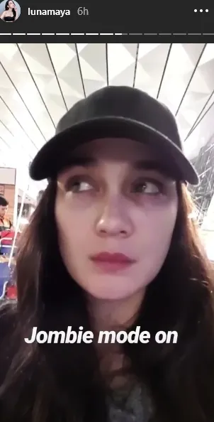 Luna Maya tak tidur selama dua hari ©instagram/lunamaya